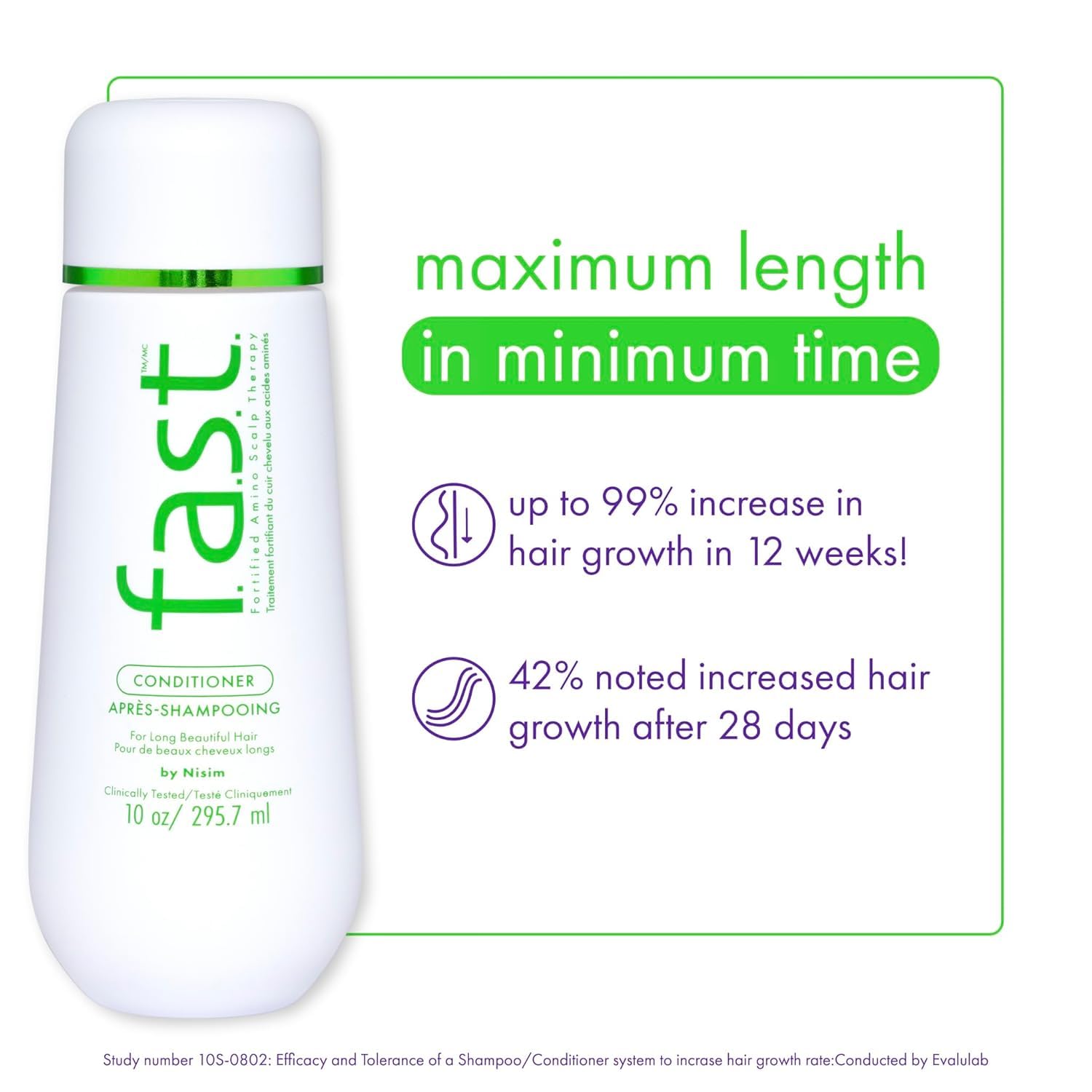 White Smoke Nisim F.A.S.T. Fortified Amino Scalp Therapy Conditioner 33.8 oz