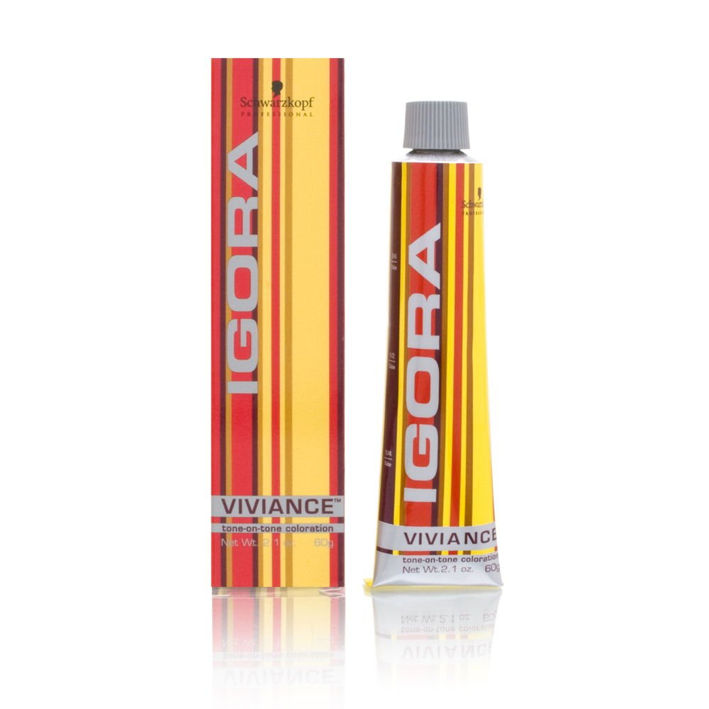 施华蔻 Igora Viviance 同色系染发膏 7-5 中金色