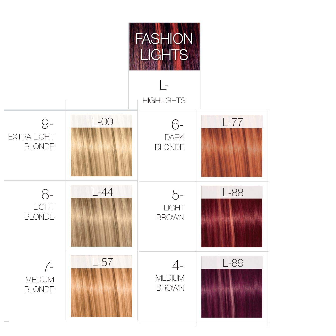 施华蔻专业 Igora Royal 时尚亮泽染发剂，L-89，红紫色，2.1 盎司