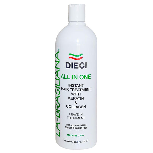 La-Brasiliana Dieci All-in-One Hair Treatment 33.8 oz by Dieci