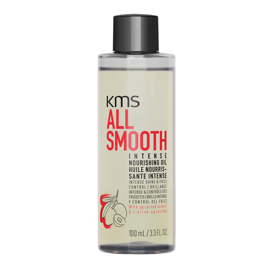 KMS AllSmooth Intense Nourishing Oil for Medium to Thick, Coarse Hair, 100ml