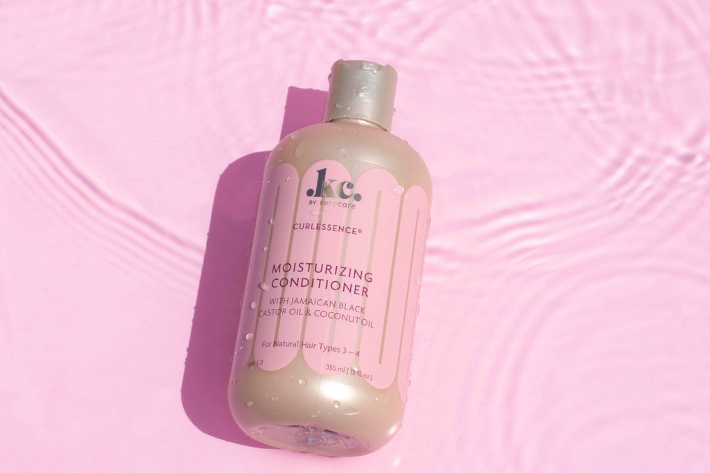 KeraCare CurlEssence Coconut Conditioner - 12 oz - With Jamaican Black Castor Oil & Coconut Oil - Increase Hair Moisture & Strength