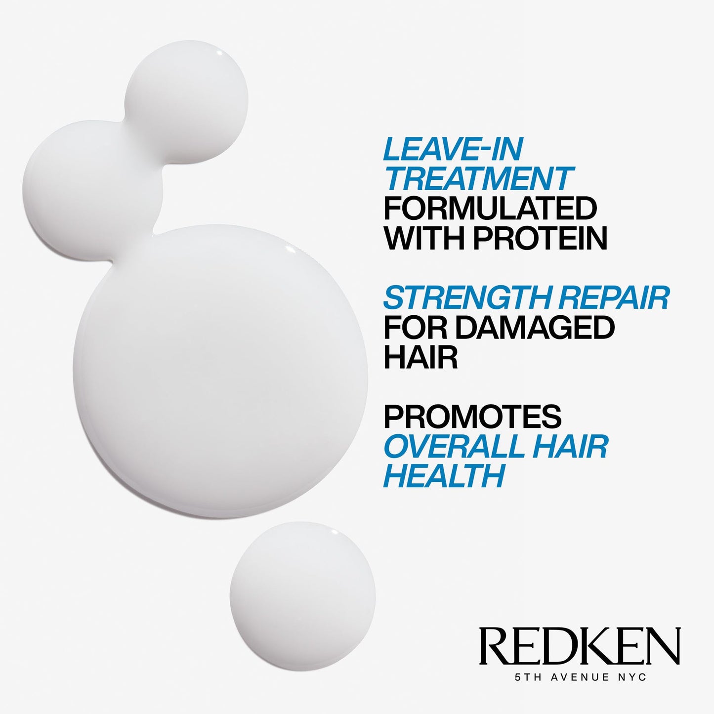 Redken Extreme Anti-Snap Soin anti-casse sans rinçage pour cheveux abîmés - Fortifie et aide à réduire la casse, enrichi en protéines