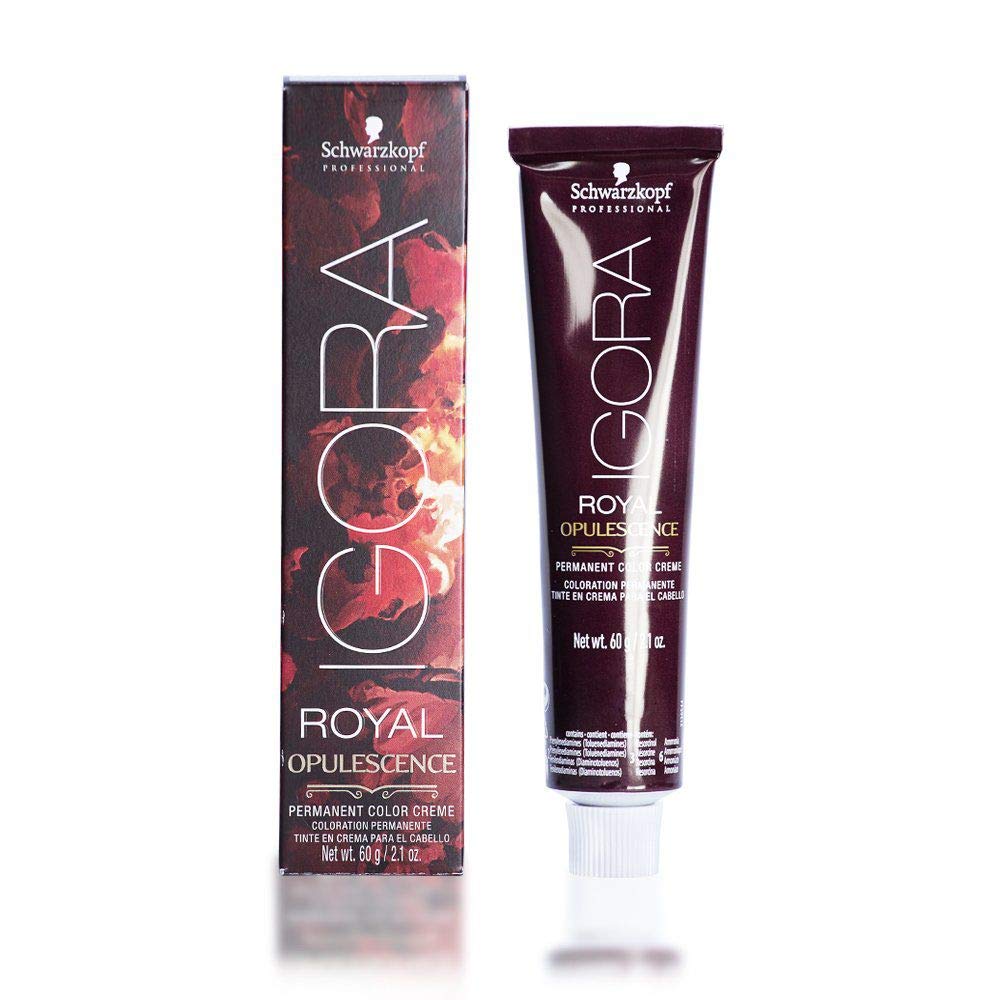 施华蔻 Igora Royal Opulescence 永久染发膏 7-48 中金色米红色