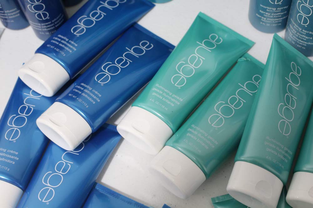 AQUAGE Freezing Spray, Strong Hold Hairspray, Provides Humidity Resistance and Maximum Shine, Provides Long Lasting Style Retention, 10 oz