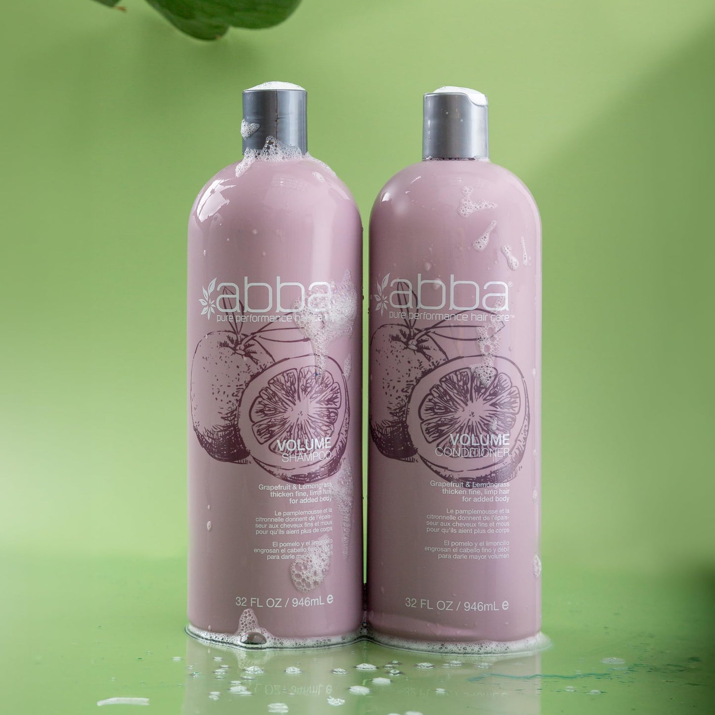 ABBA Volume Conditioner, Grapefruit & Lemongrass, 32 Fl Oz