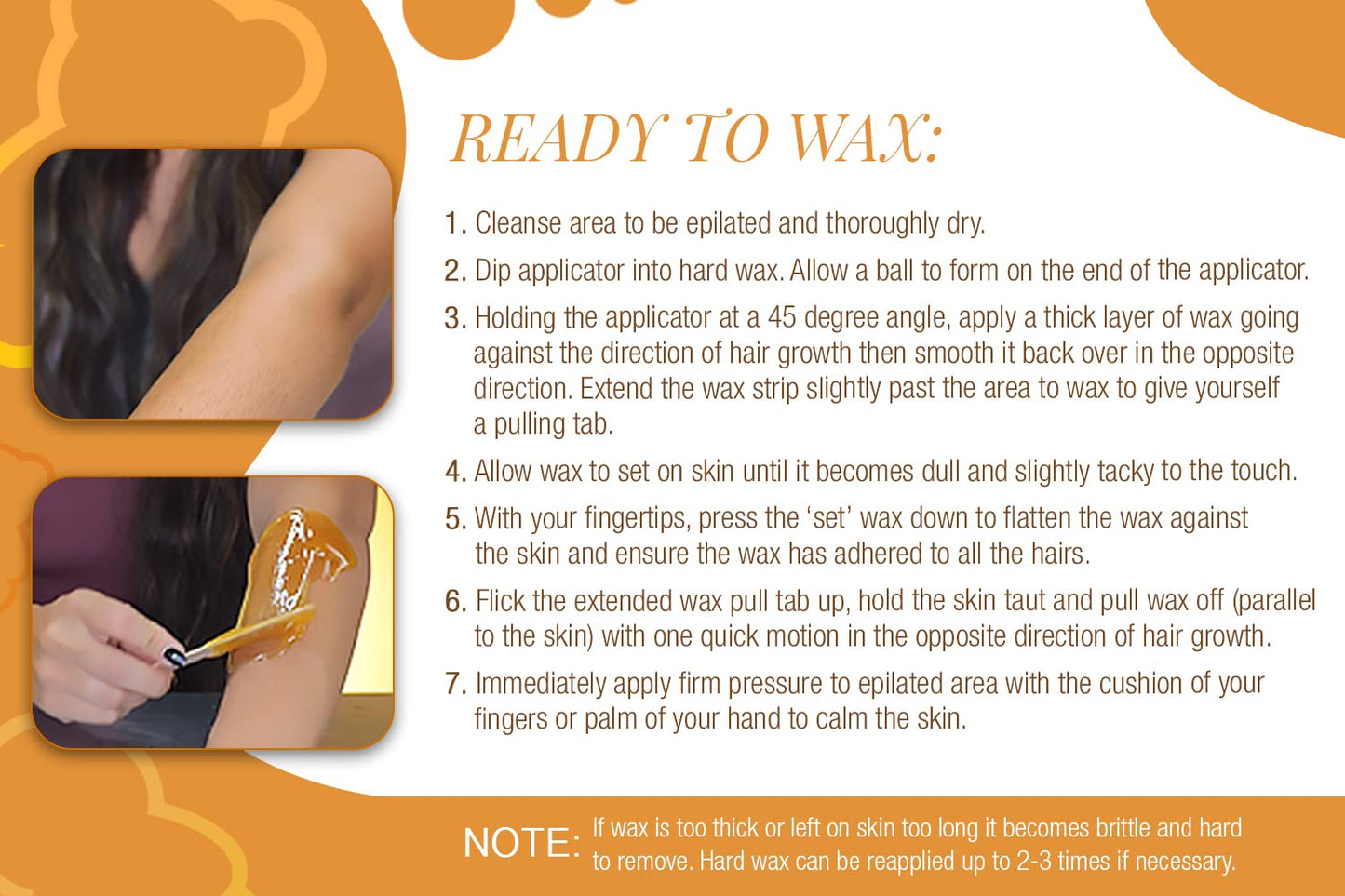 GiGi Honee Bear 脱毛硬蜡套装 - 蜂蜜香味硬蜡珠，适用于面部和身体，带补充罐和涂抹器