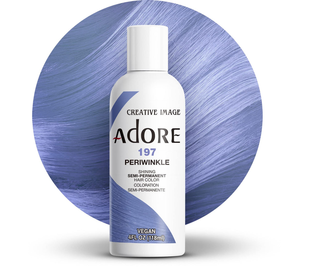 Adore Semi Permanent Hair Color - Vegan and Cruelty-Free Hair Dye - 4 ...