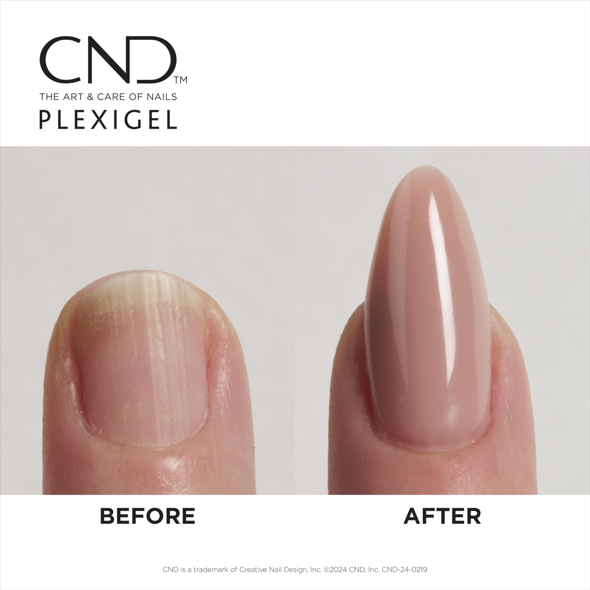 White Smoke CND Plexigel Color Builder, Clearly Pink, 0.5 fl oz