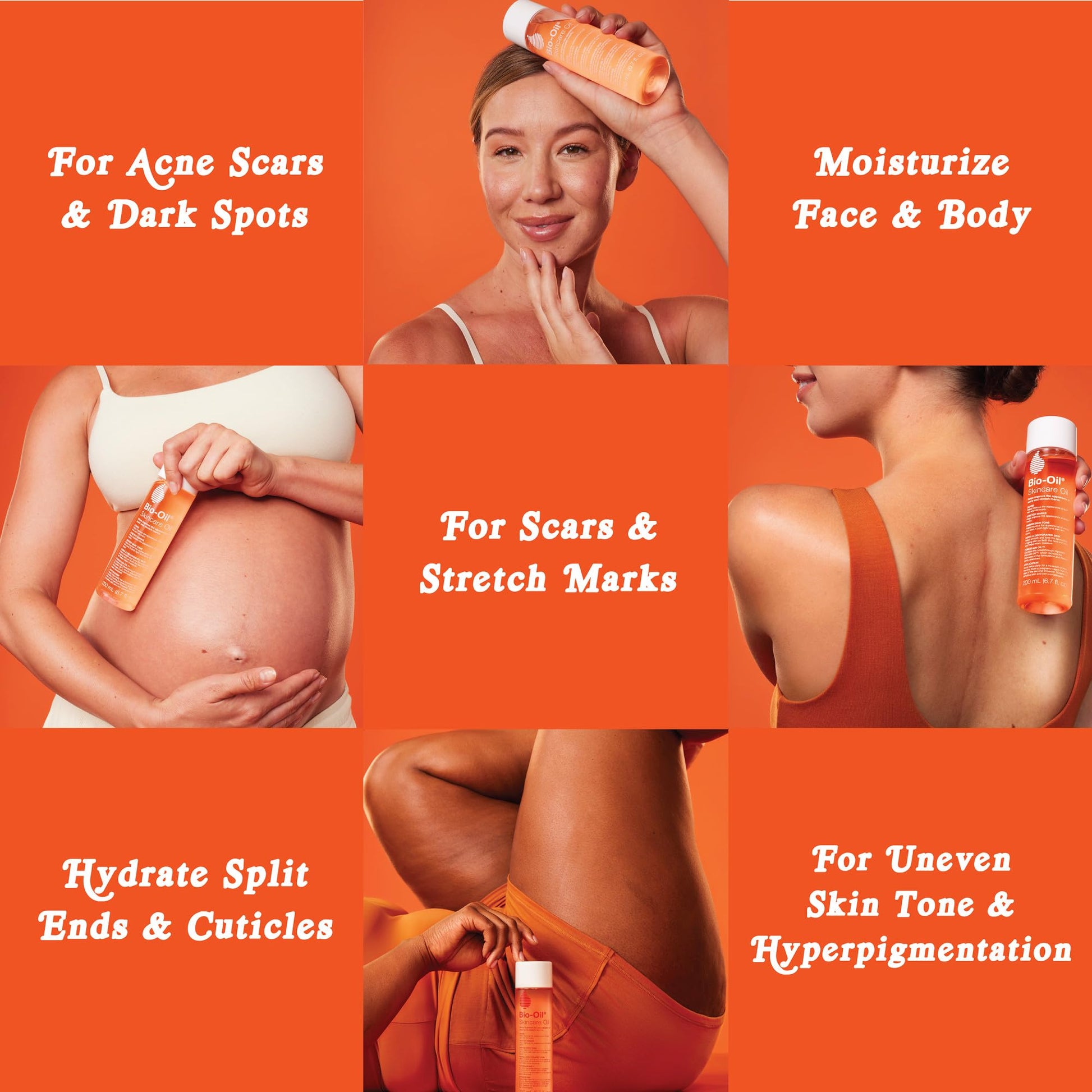 Chocolate Bio-Oil Skincare Body Oil Serum, Face and Body Moisturizer with Vitamin E & A, for Scars, Stretch Marks, Sensitive Skin, All Skin Types, Dermatologist Recommended, Non-Comedogenic, 2 Oz