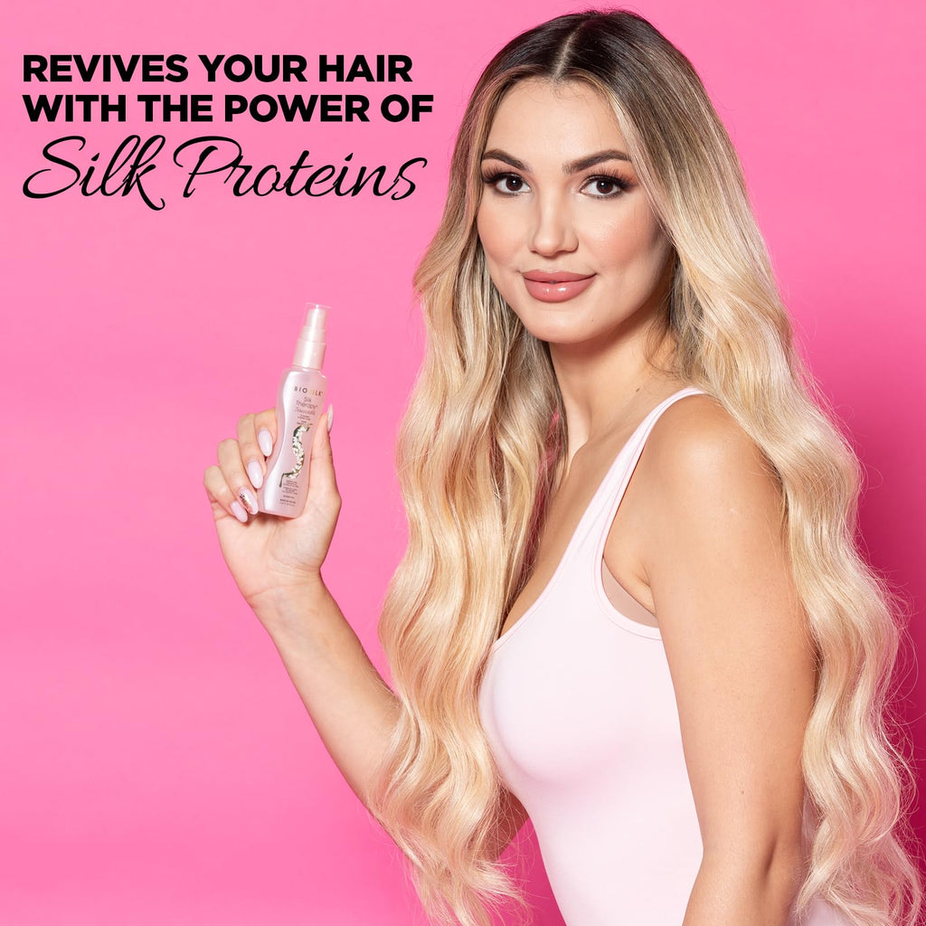 BioSilk Irresistible Collection Silk Therapy Hair Fragrance 2.26oz. Jasmine & Honey Scent, 2.26 ounces