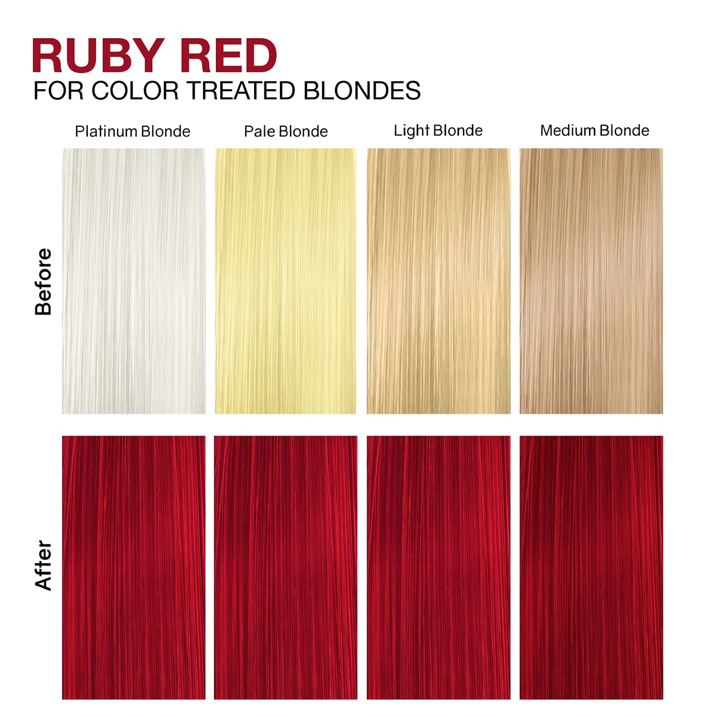 Celeb Luxury Gem Lites Ruby Red Colorditioner, après-shampoing colorant avec Bondfix Bond Rebuilder, glaçage de couleur semi-permanent pour cheveux, maintient et rafraîchit les tons rouges et rouge foncé