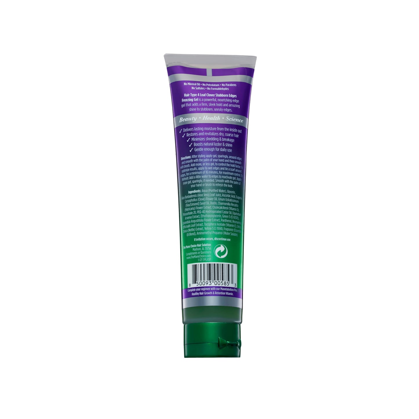 Gel réparateur contour The Mane Choice Hair Type 4 Leaf Clover (113 g), 4c, produits capillaires pour locks, cheveux bouclés, crépus et ondulés