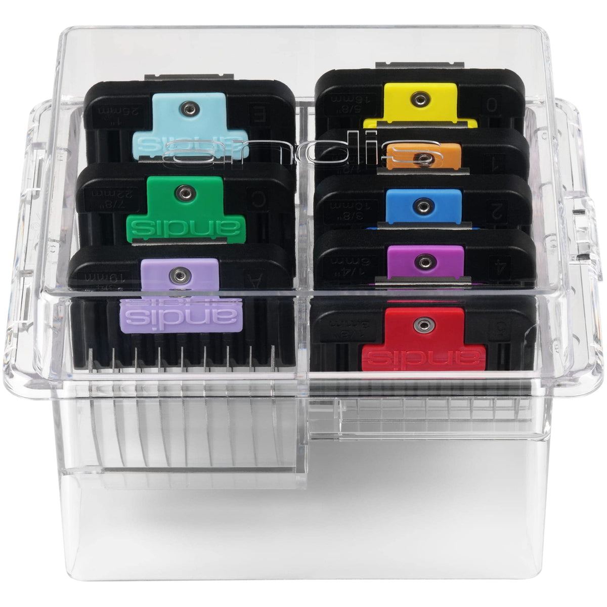 Andis - set of combs lifted stainless steel parts 8 – Canada Beauty Supply