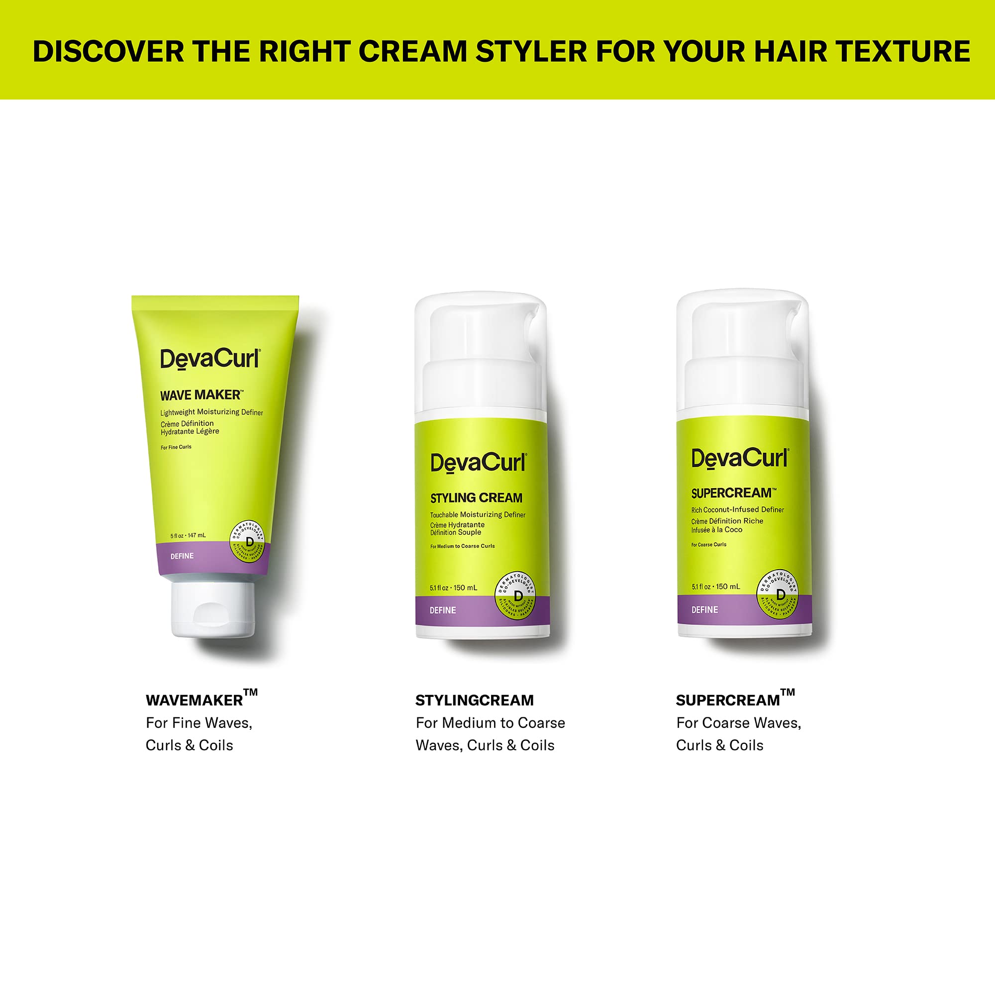 DevaCurl SuperCream Ultra-Rich Moisturizing Definer, 3 fl. Oz
