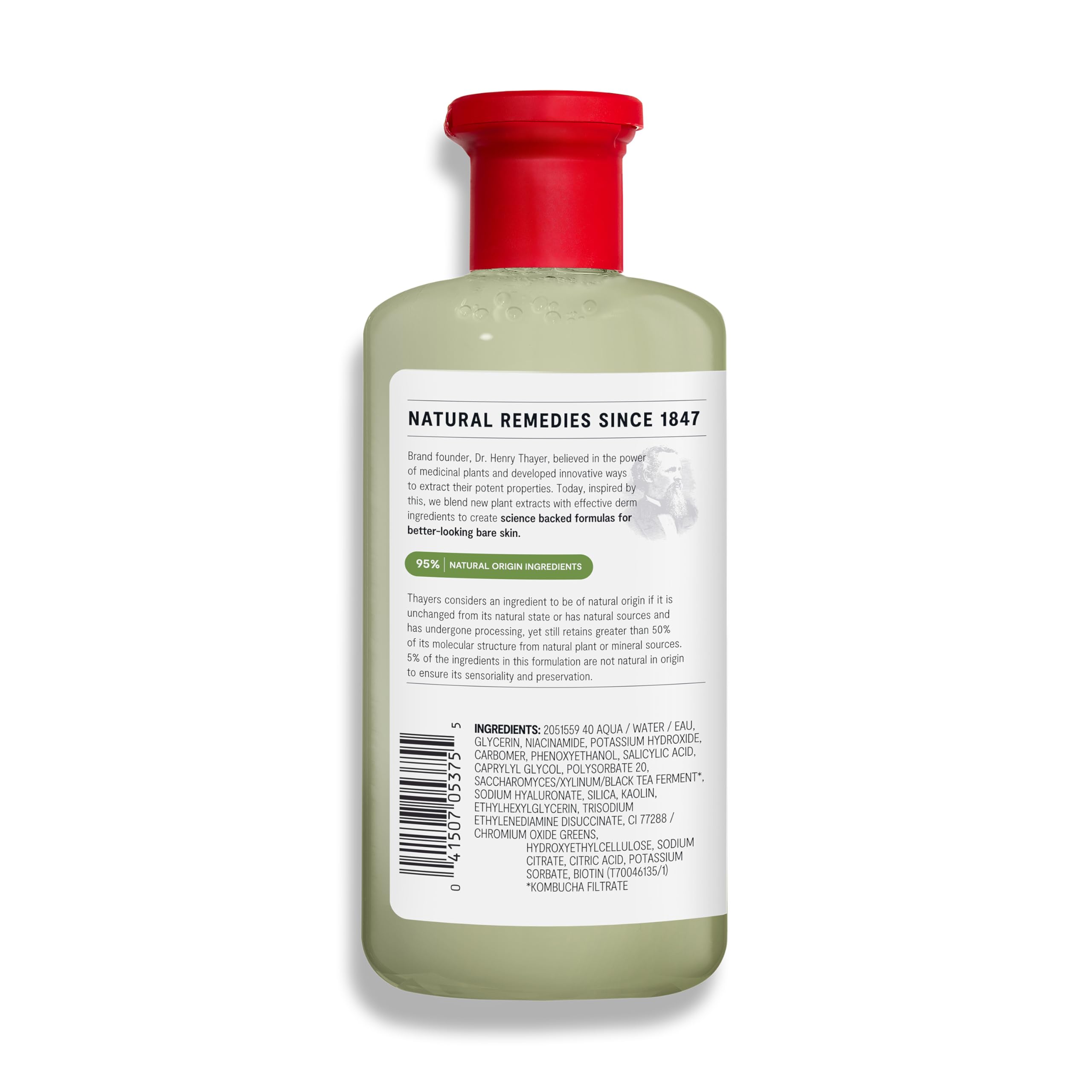 Thayers Oil Balancing and Cooling Jelly Toner, Pore Reducing Facial Toner That Mattifies and Hydrates, Skin Care for Combination to Oily Skin, 12 Fl Oz