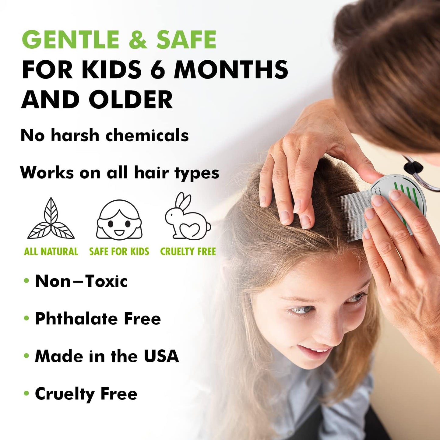 Head Hunters Natural Lice Products Wipeout Extra Strength Head Lice Treatment for Kids and Adults - Non-Toxic, Natural Shampoo Kills Eggs and Lice for Effective Removal from Hair - 32 Fl Oz