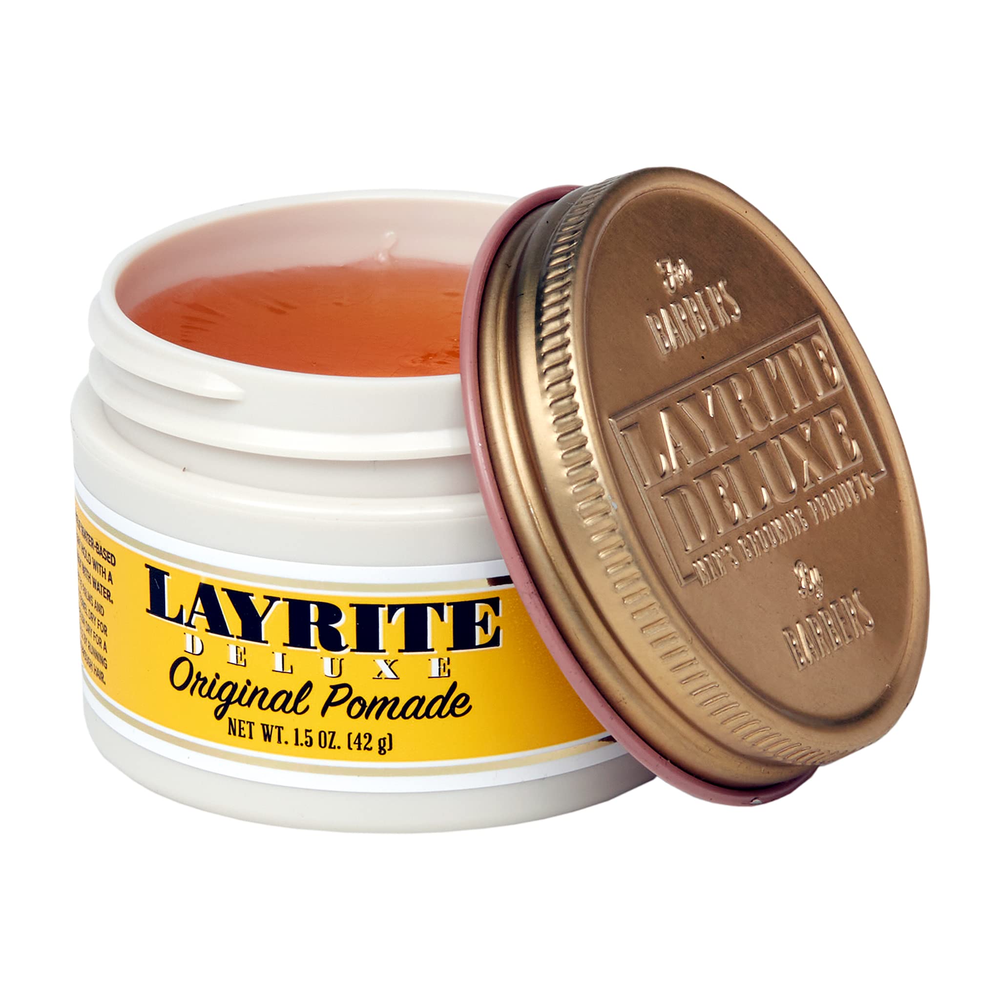 Layrite Original Pomade, Yellow, 1.5 Oz