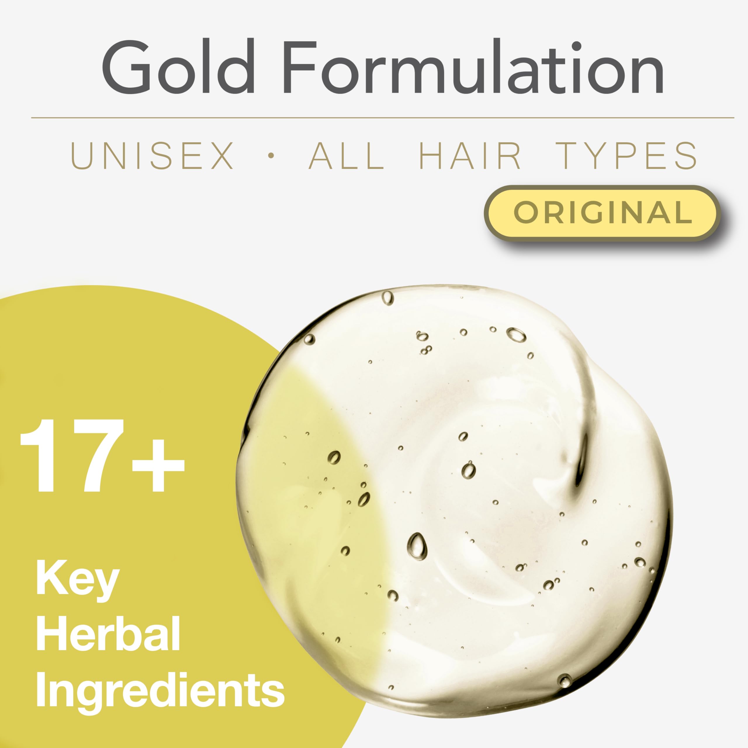 PURA D'OR Anti-Thinning Biotin Shampoo and Conditioner Natural Earthy Scent, CLINICALLY TESTED Effective Results, Herbal Blend Thickening Products For Women & Men, Original Gold Label Set, 16oz x2