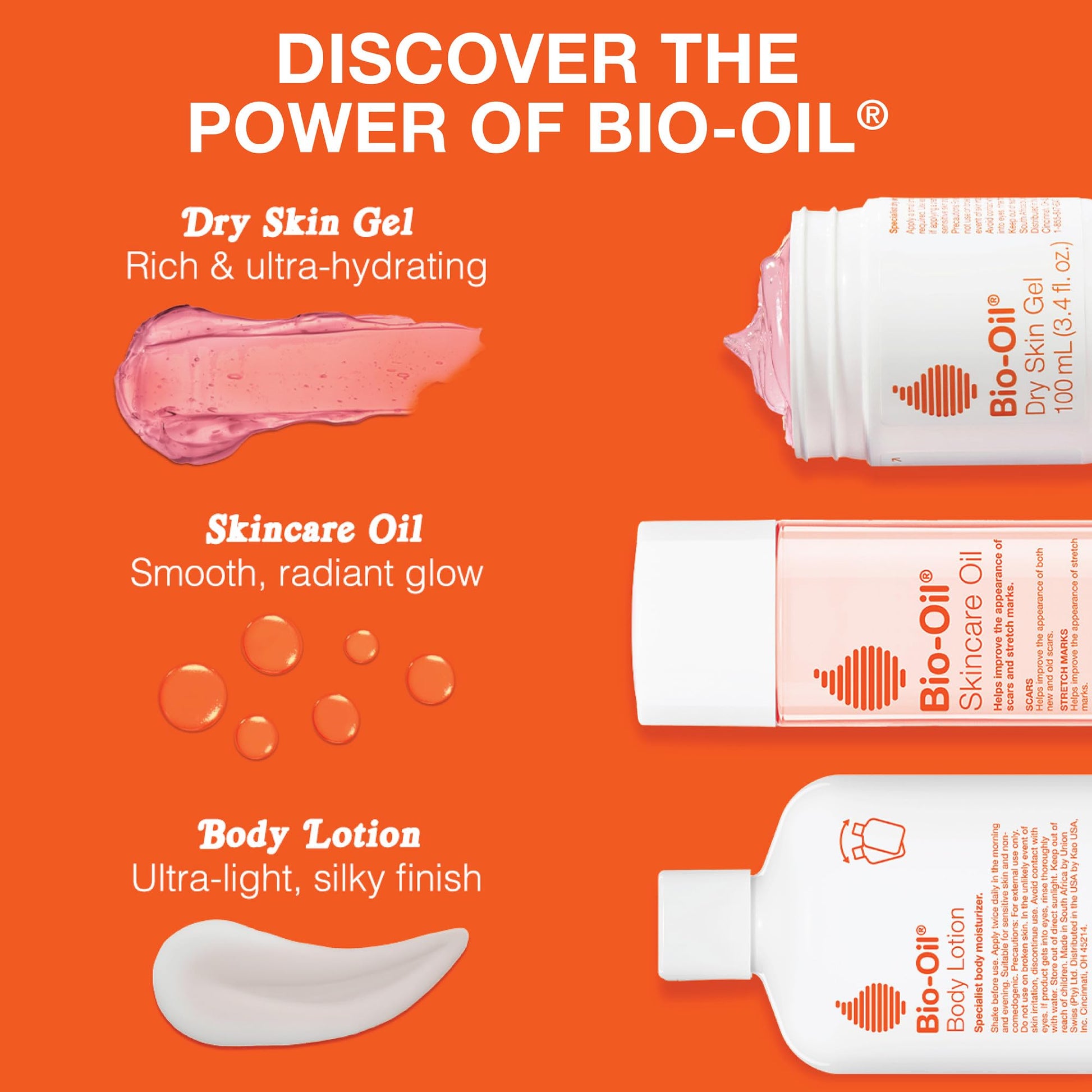 Chocolate Bio-Oil Skincare Body Oil Serum for Scars and Stretch Marks, Face and Body Moisturizer with Vitamin E & A for Sensitive Dry Skin, Dermatologist Recommended, Non-Comedogenic, 4.2 Oz