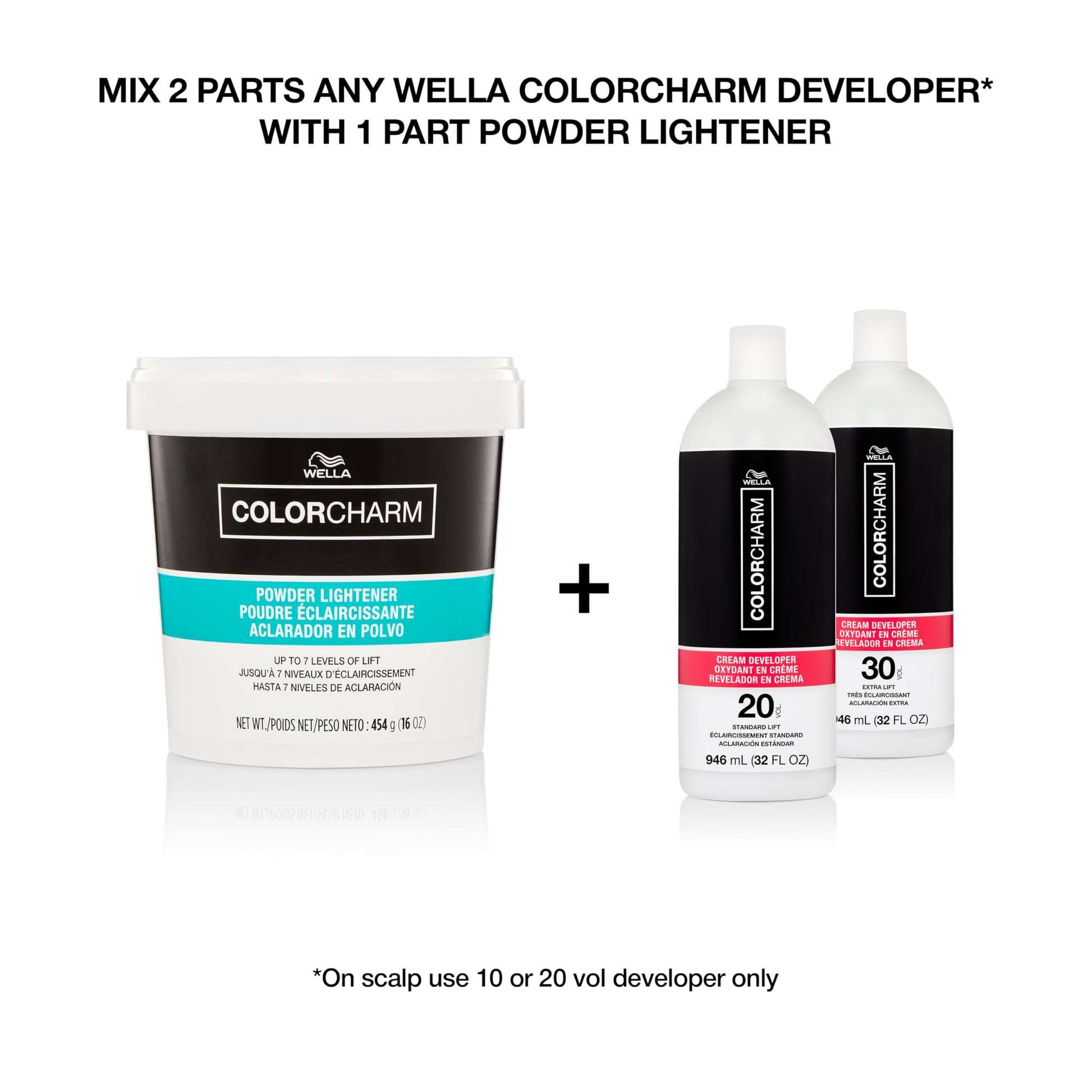 White Smoke COLORCHARM Cream Hair Color Developer | 20 Volume | For Optimal Gray Blending and Rich Multi-Dimensional End Results | 4 Fl Oz