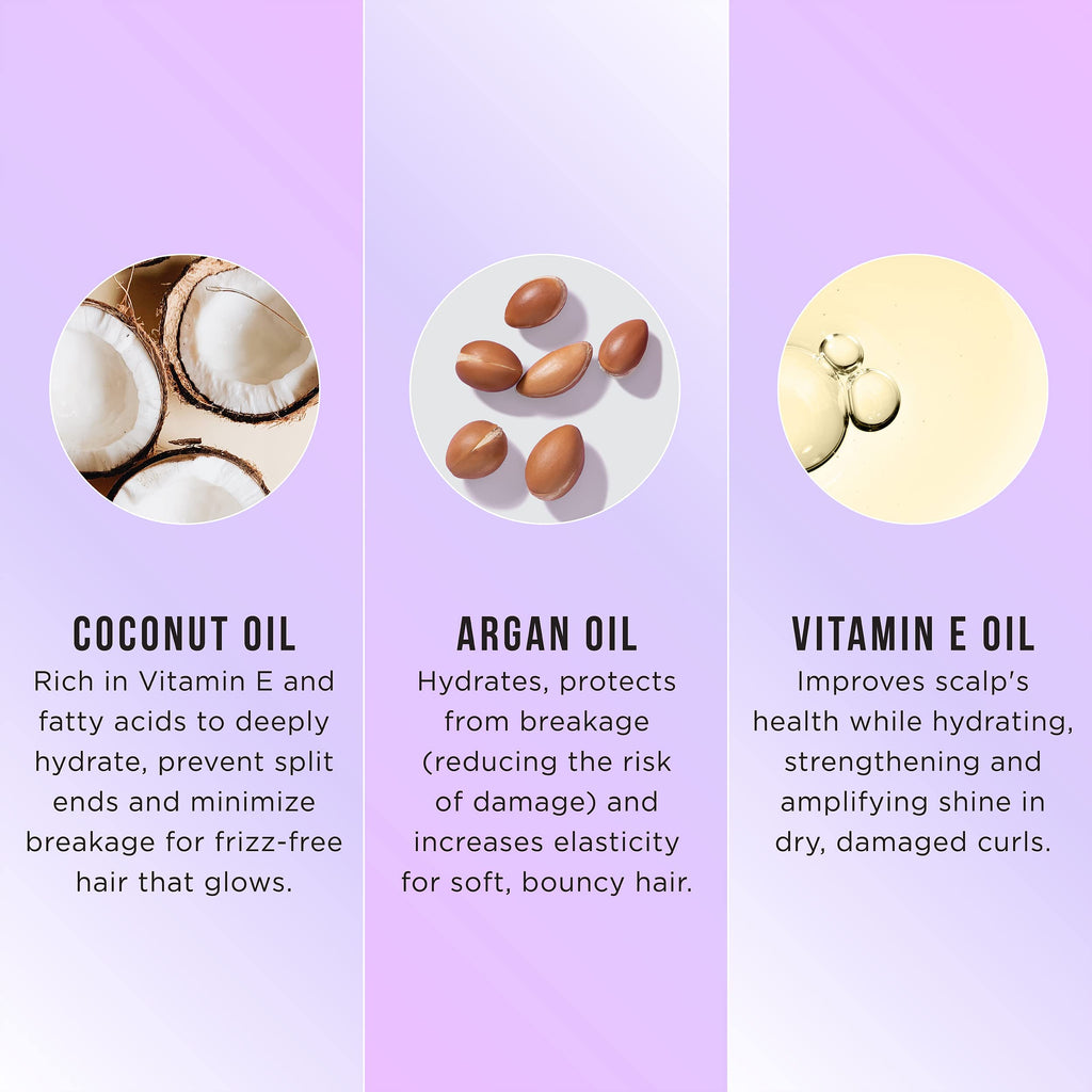 HASK CURL CARE Curl Defining Cream - vegan formula, cruelty free, color safe, gluten-free, sulfate-free, paraben-free