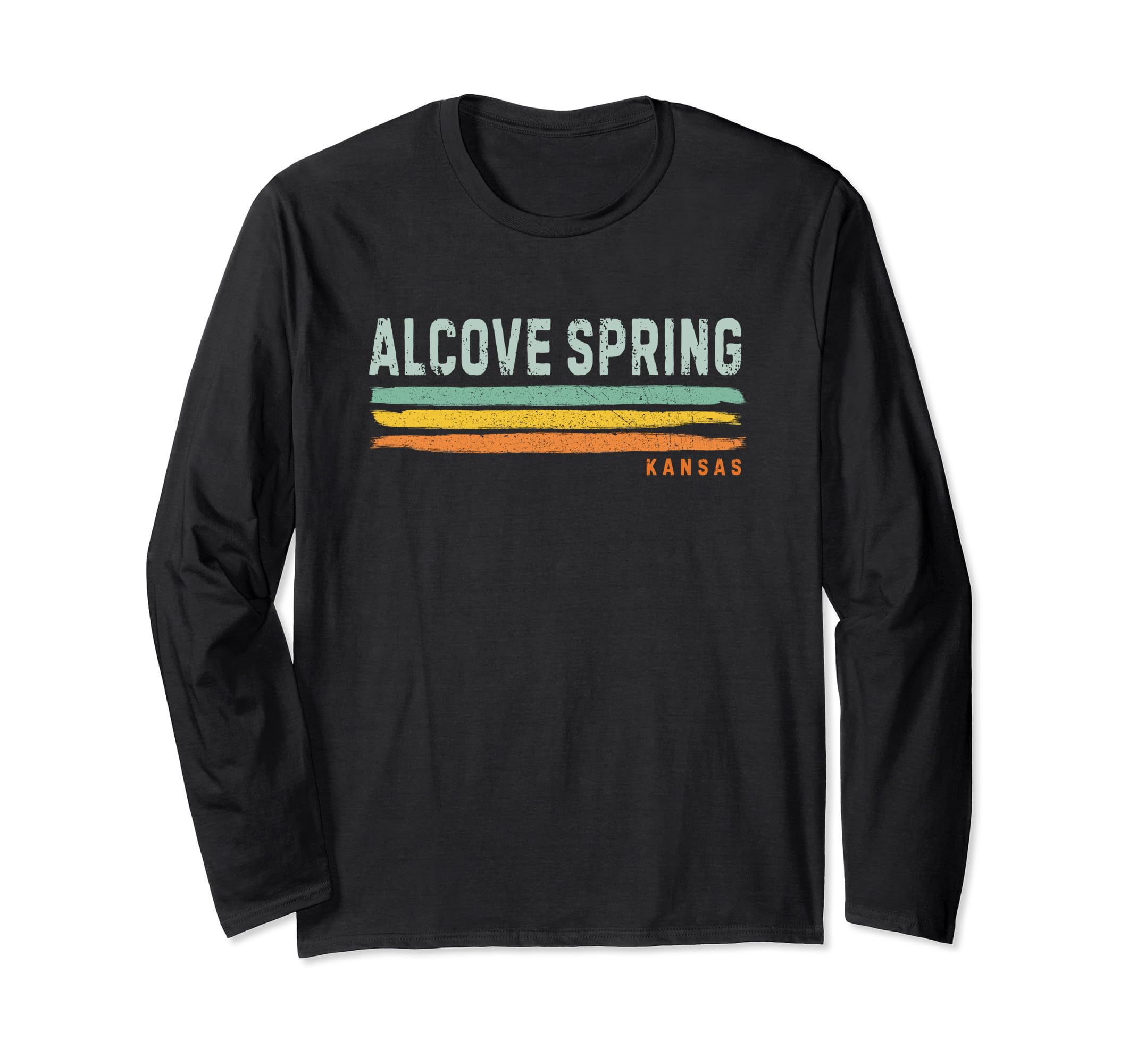 Vintage Stripes Alcove Spring KS Long Sleeve T-Shirt