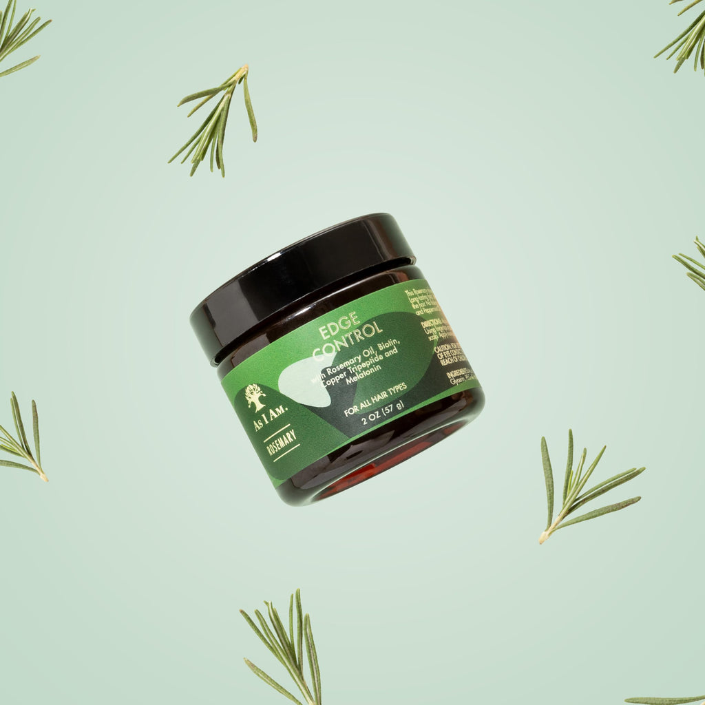 As I Am Rosemary Edge Control 2 oz - with Biotin & Saw Palmetto
