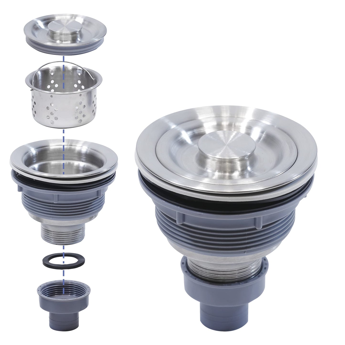 Toriexon Shampoo Bowl for Salons, Black ABS Plastic Shampoo Sink for Home, Easy to Clean and Install Salon Shampoo Bowls for Hair Stylist