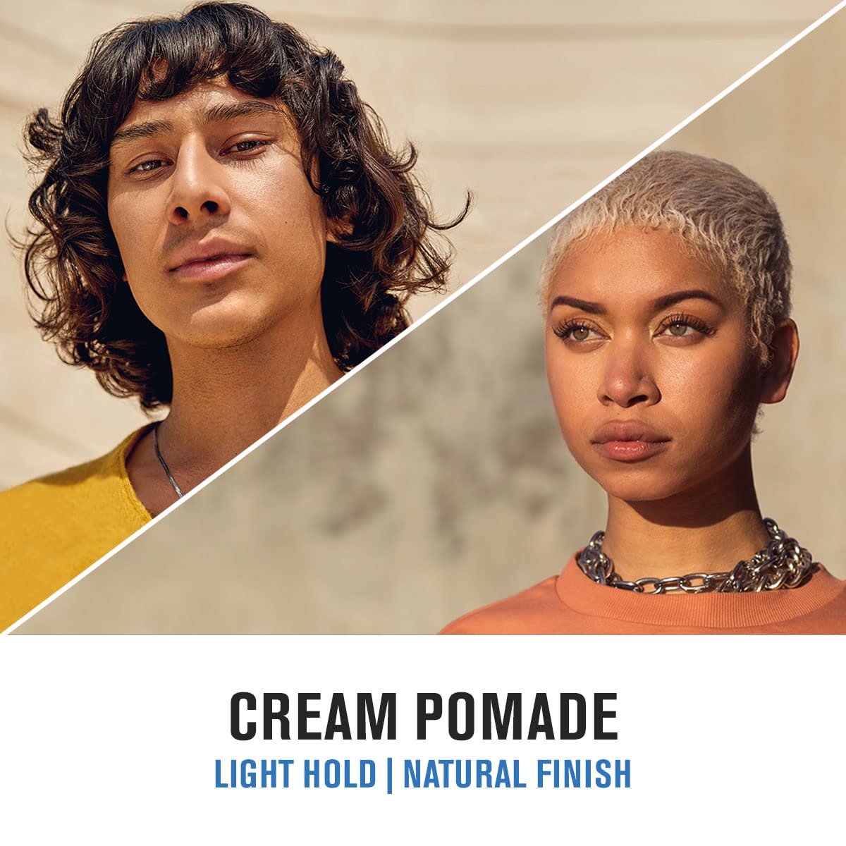 Pommade crème Baxter of California pour hommes et femmes, fini naturel, tenue légère, qualité salon de coiffure, lisse les looks classiques, parfaite pour texturer les cheveux raides ou ondulés, 2 onces