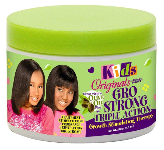 Khaki Africas Best Kids Orig Gro Strong Therapy 7.5 Ounce Jar (221ml)