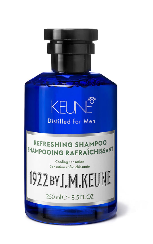 1922 by J.M. Keune Refreshing Shampoo, Invigorating & Cooling Cleanser for Men, 8.5 Fl Oz