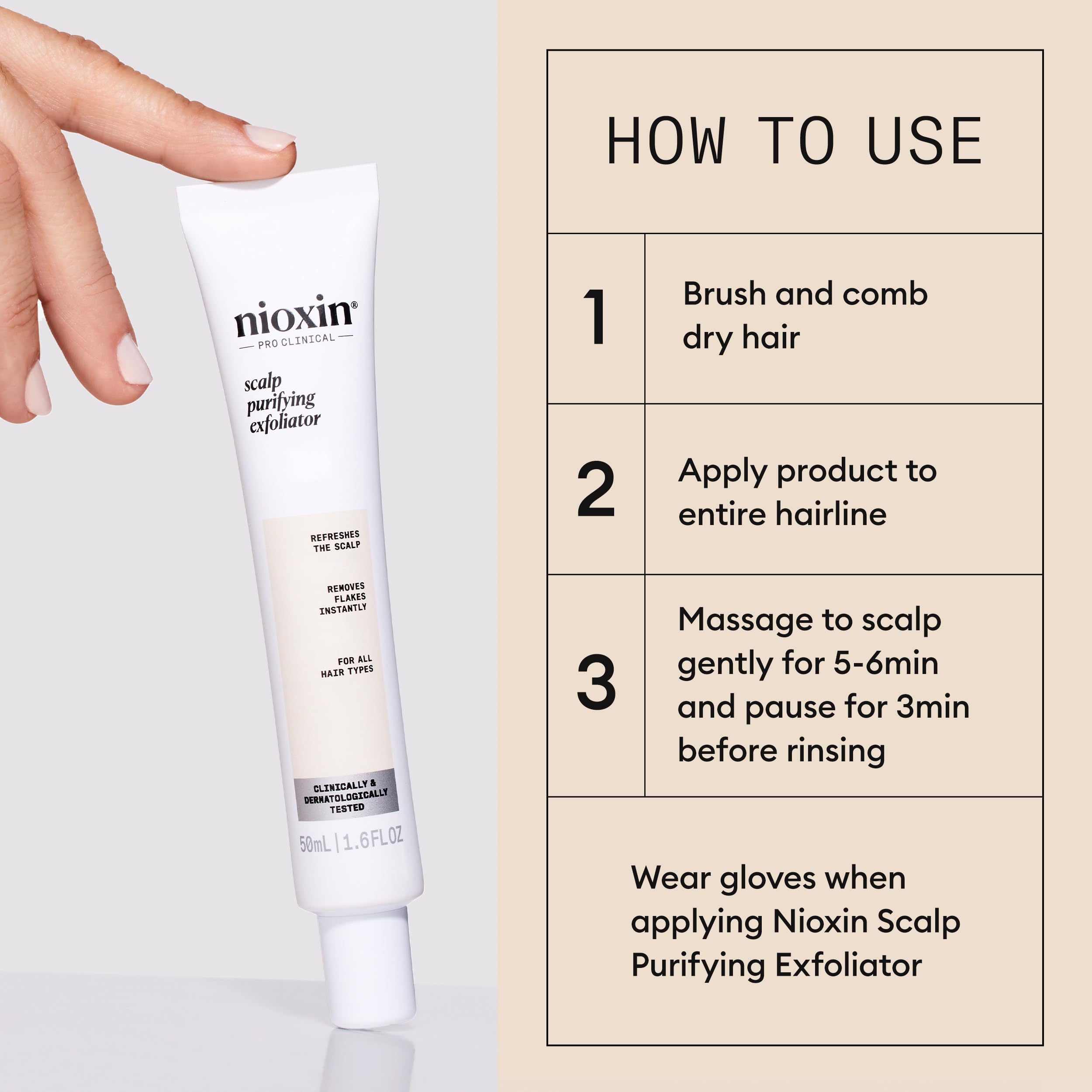 Nioxin Scalp Recovery System Moisturizing Conditioner | With Pyrithione Zinc and Green Tea Extracts | 6.7 Fl oz.