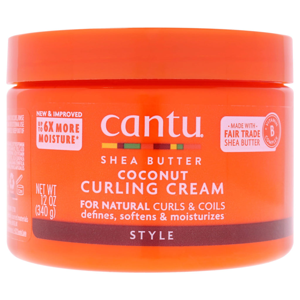 Shea Butter Coconut Curling Cream by Cantu for Unisex - 12 oz Cream