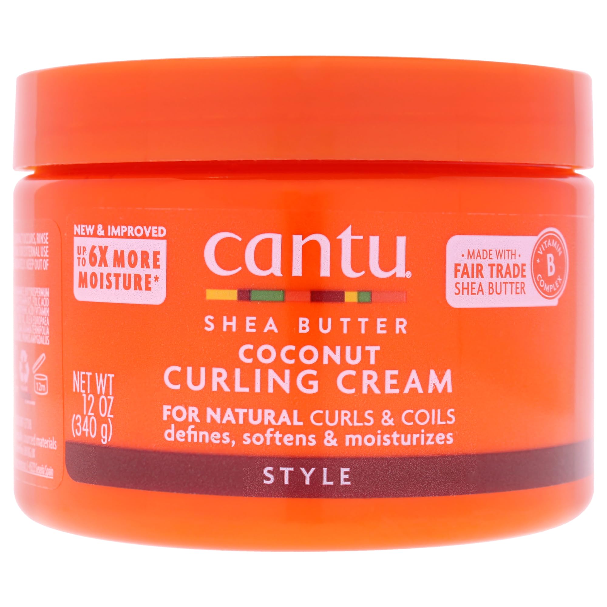 Shea Butter Coconut Curling Cream by Cantu for Unisex - 12 oz Cream