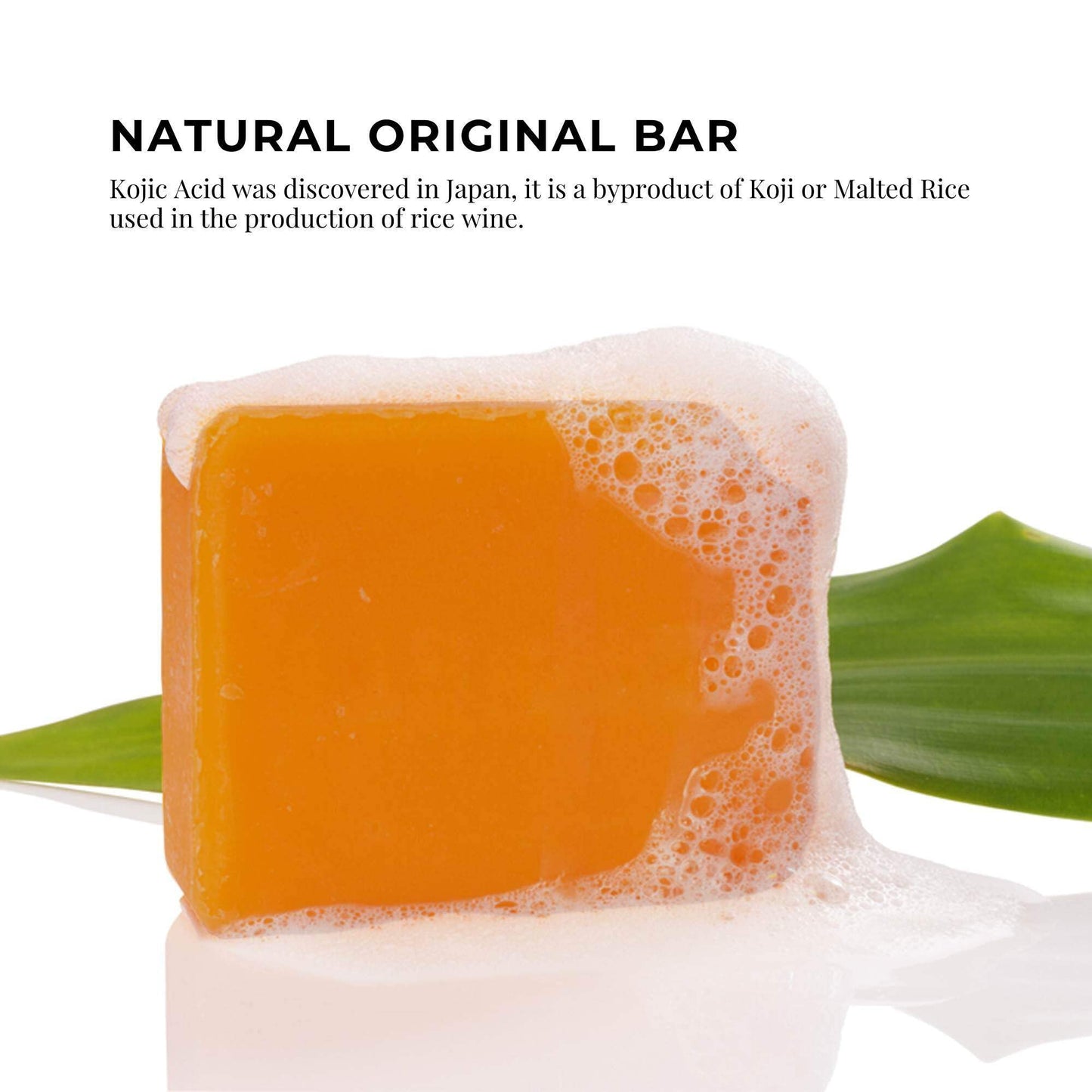 White Smoke Kojie San Skin and Body Brightening Soap - Original Kojic Acid, Dark Spot Remover Bar Soap with Glycerin & Tea Tree Oil - 65g x 2 Bars
