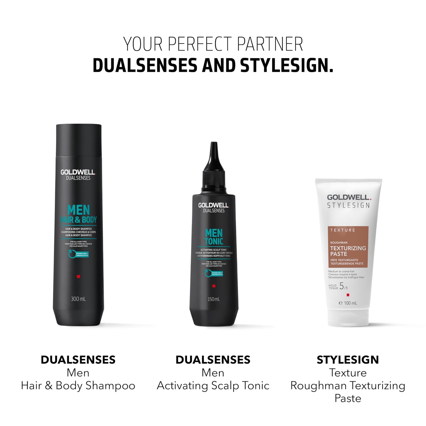 Goldwell StyleSign Roughman 纹理膏