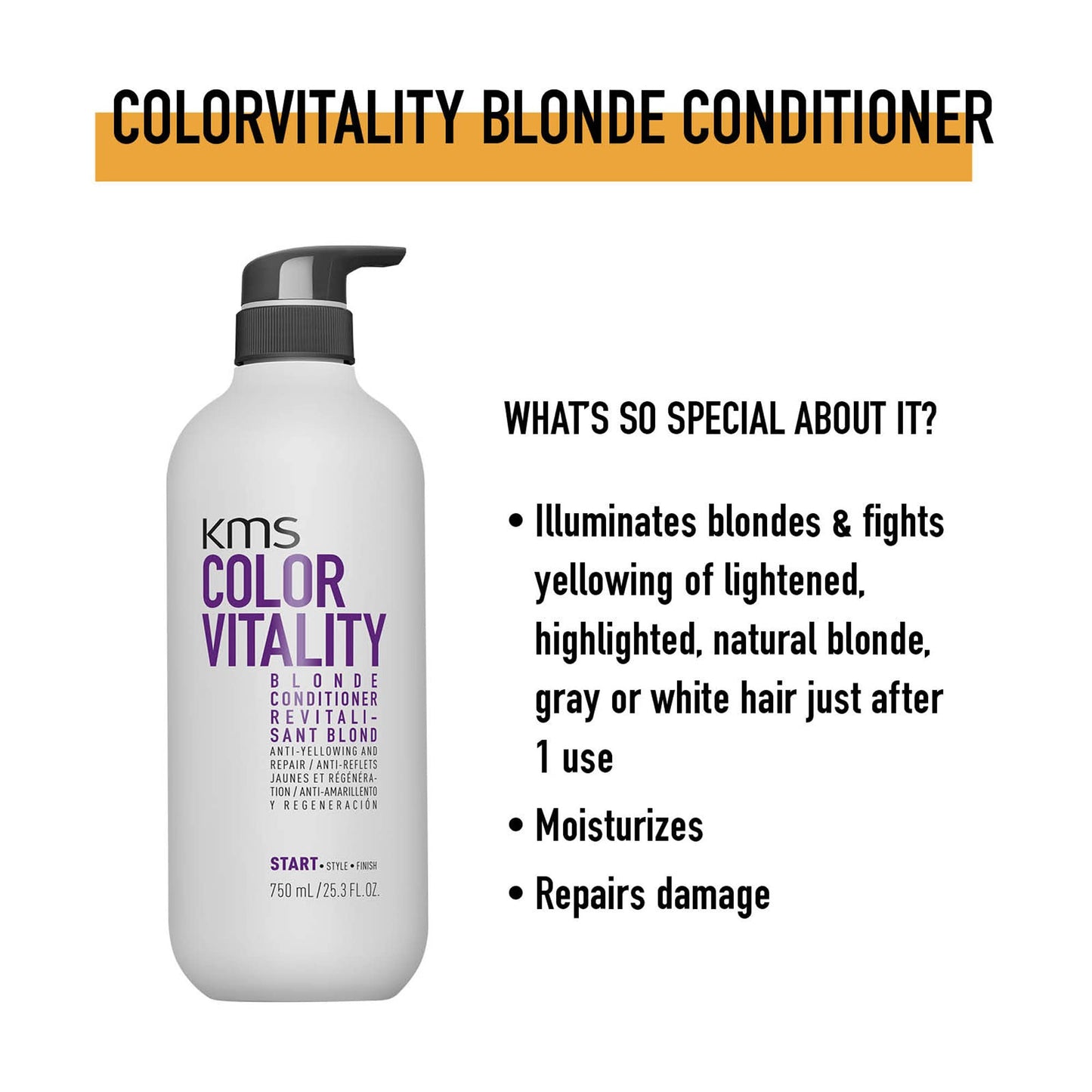 ColorVitality Blonde Conditioner 750 ml