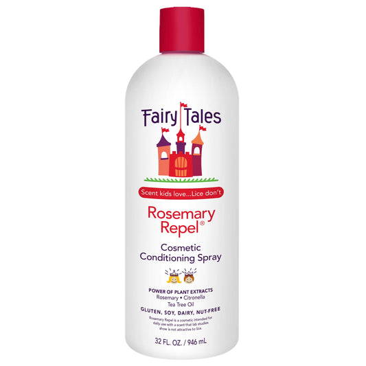 Fairy Tales Rosemary Repel Daily Kids Conditioning Spray REFILL– Kids Like the Smell, Lice Do Not, 32 fl oz. (Pack of 1)