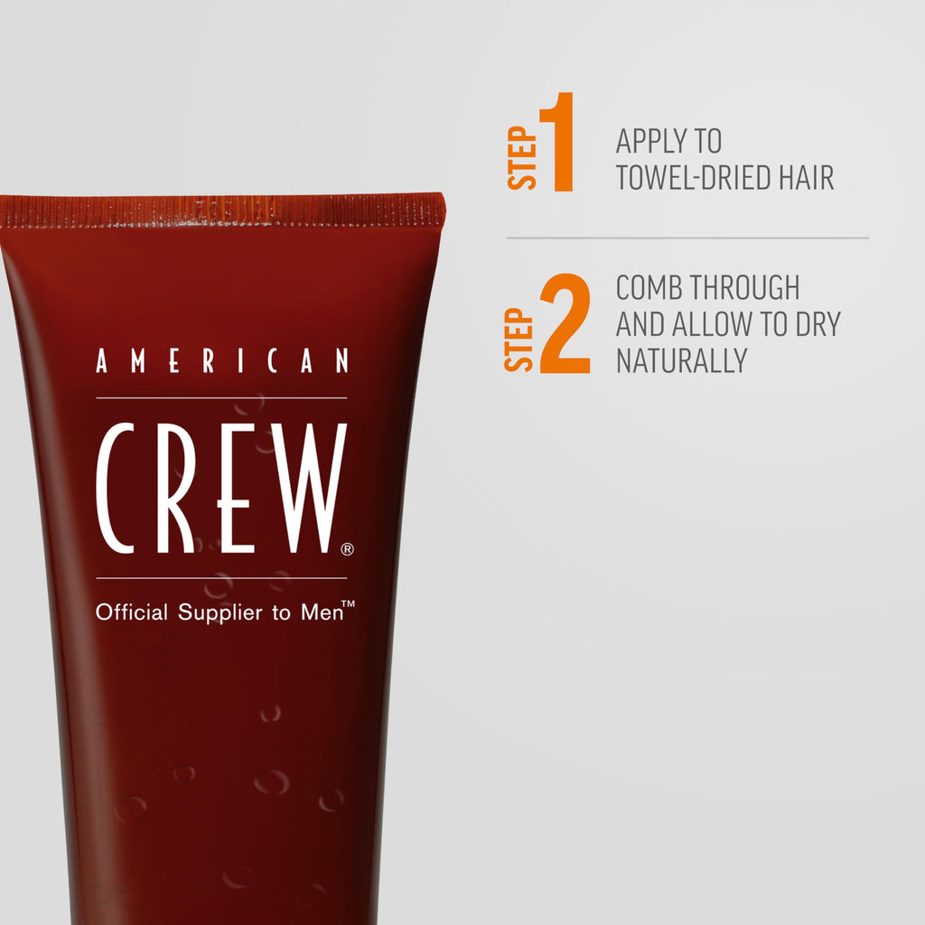 American Crew Men's Hair Gel, Light Hold Styling Product, 13.1 fl oz