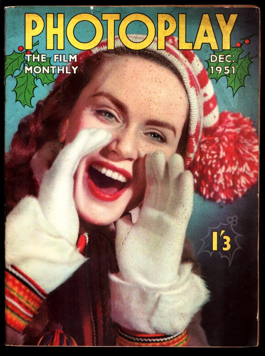 Photoplay 12/1951-British pub-Nadia Gray-Ann Miller-Rhonda Fleming-Mario Lanza-Alastair Sim-VG/FN