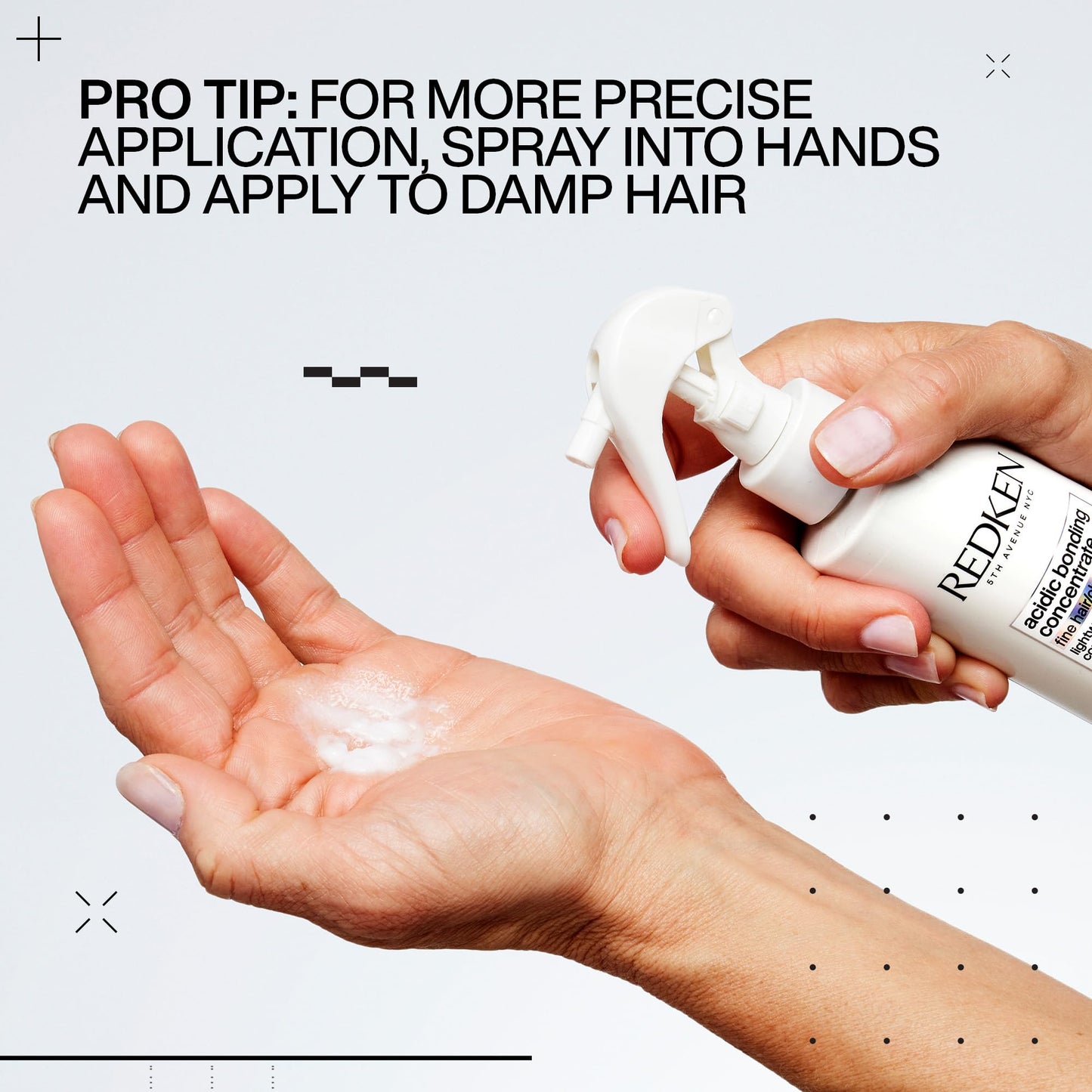 Après-shampoing liquide léger Redken Bonding pour cheveux abîmés | Volume et soin | Concentré acide bonding | Spray après-shampoing sans sulfate | Pour cheveux fins ou clairsemés | 200 ml