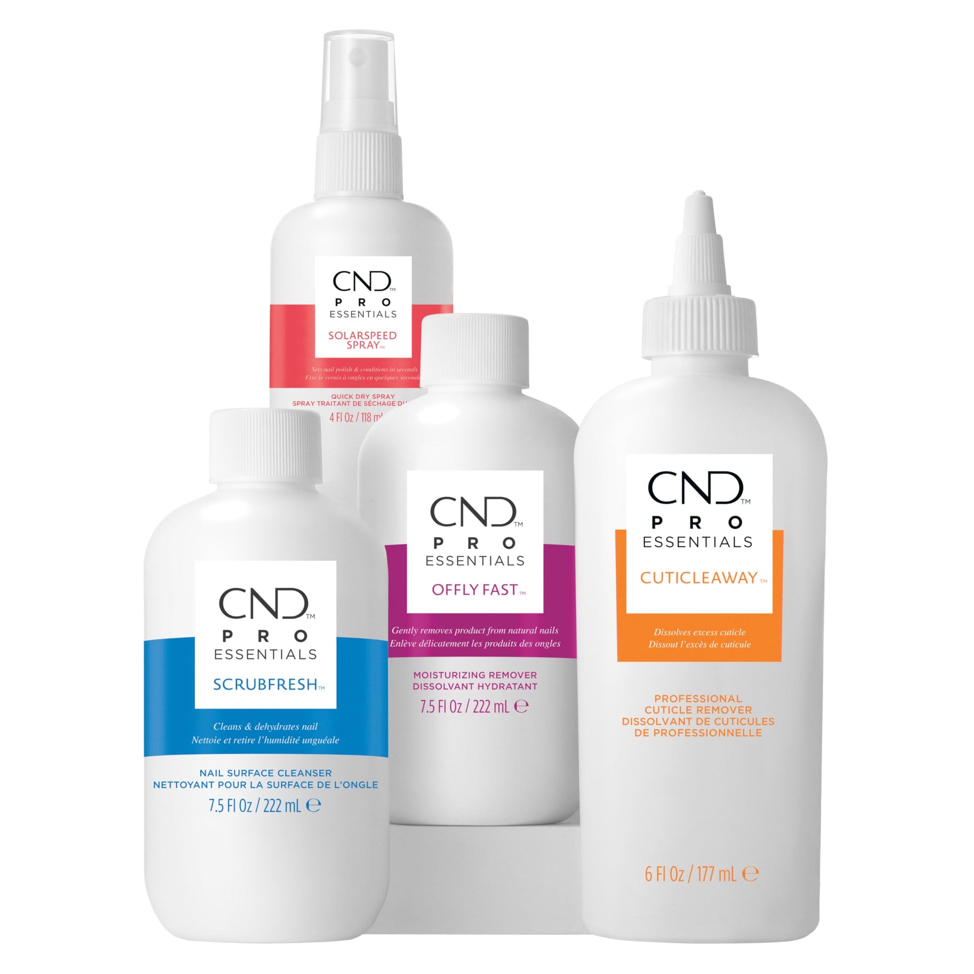 White Smoke CND SCRUBFRESH Nail Surface Cleaner (Packaging May Vary), 2 fl oz