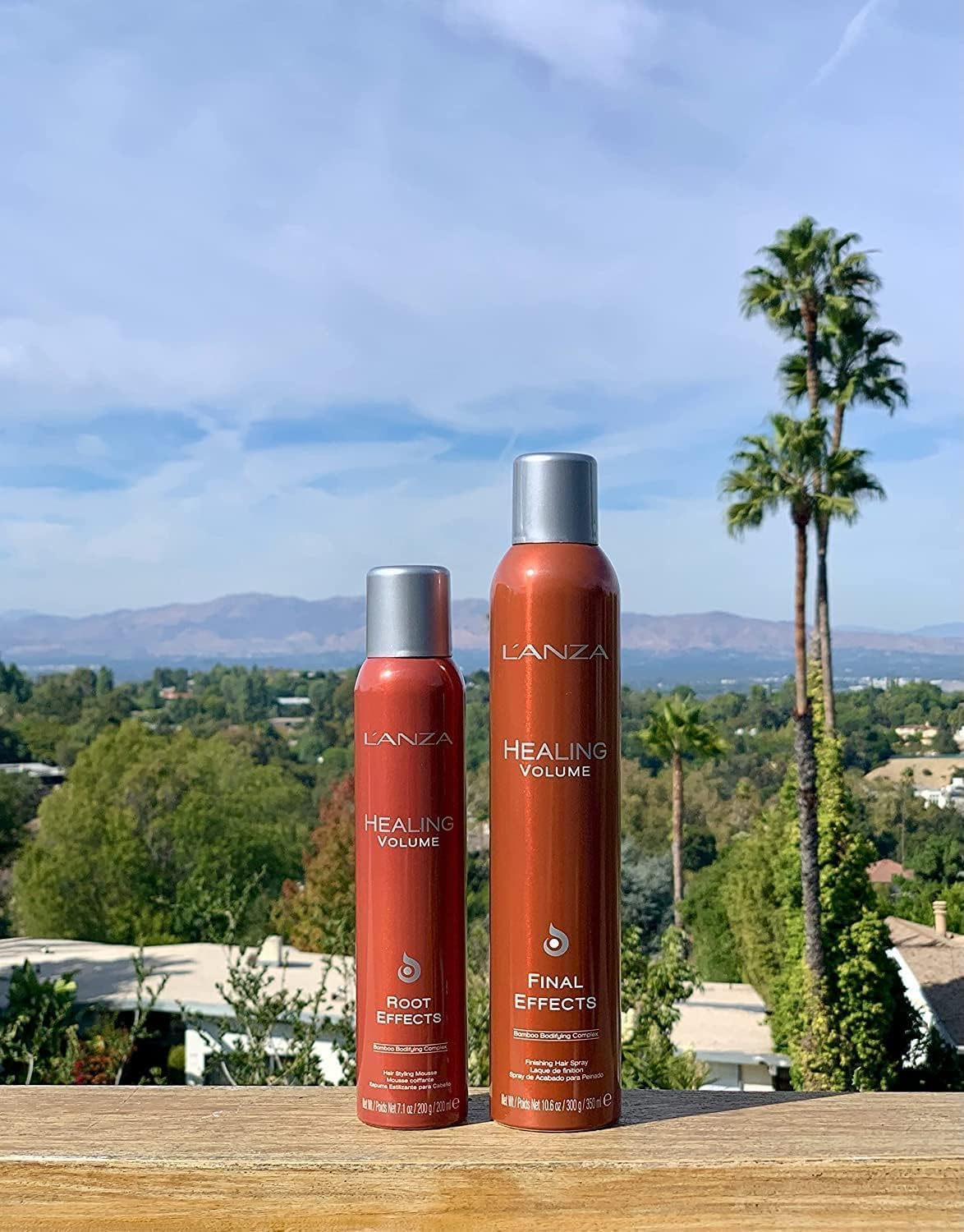 L'ANZA Healing Volume Final Effects Hair Spray with Strong Hold Effect, Boosts Shine, Volume, and Thickness for Fine and Flat Hair, Rich With Bamboo Bodifying Complex and Keratin (10.6 Fl Oz)