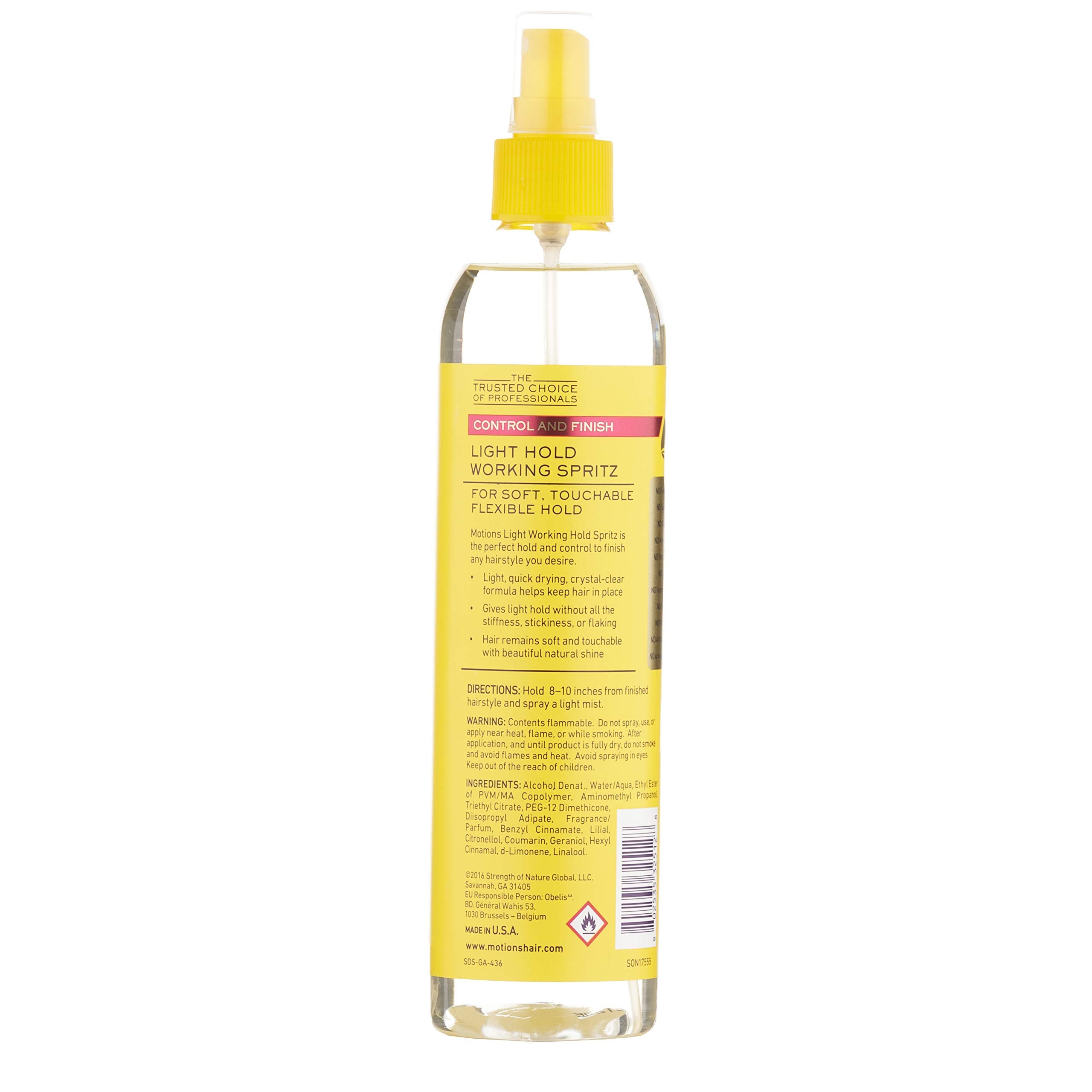 Motions Light Hold Working Spritz Parent