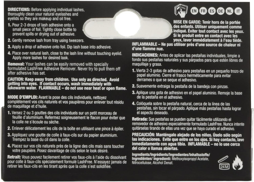 Ardell Lashtite Adhesive Bottle, Clear, 0.12 Oz