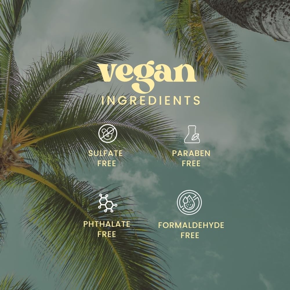 Beachwaver Luxe Leave-In Conditioning Detangler - Full Size (6 Fl Oz) | Leave-In Treatment to Hydrate, Smooth, & Strengthen w/HiX Vegan Bond Multipliers | Bali Beach Night Fragrance