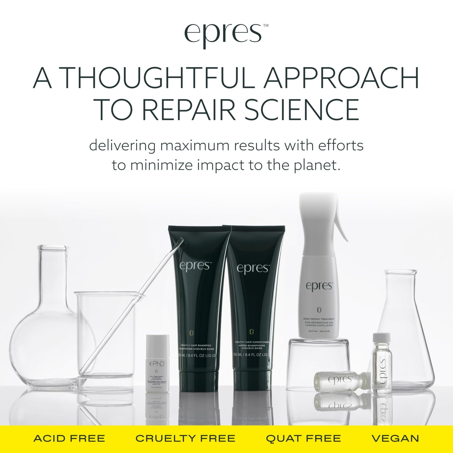 ePhD Bond Repair Nail Treatment, Nail Repair that Strengthens, Restores & Rebuilds Brittle Nails, Strengthens from Within, Formula for Damaged, or Post-Gel Nails, Use Alone or as a Polish Base