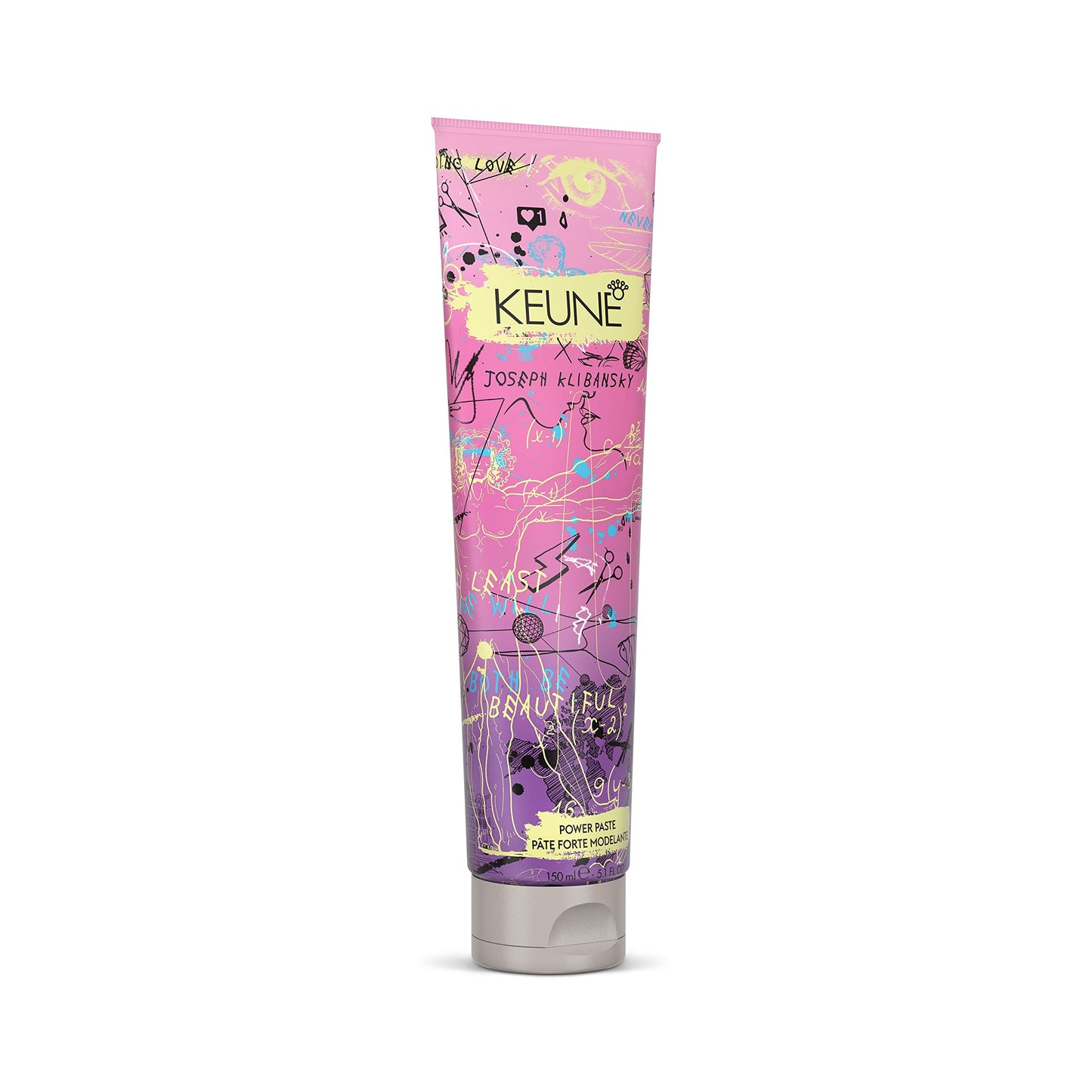 Keune Style Power Paste，超强定型哑光造型膏，适合所有发质，5.1 液体盎司