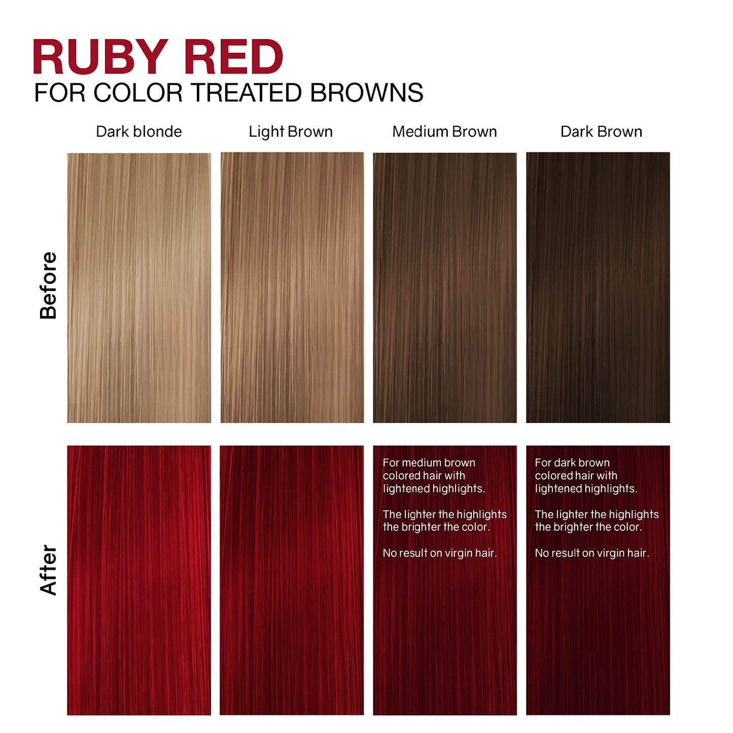 Celeb Luxury Gem Lites Ruby Red Colorditioner, après-shampoing colorant avec Bondfix Bond Rebuilder, glaçage de couleur semi-permanent pour cheveux, maintient et rafraîchit les tons rouges et rouge foncé